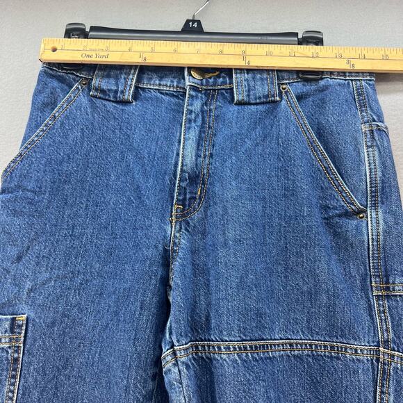 BDG Urban Outfitters Jeans Women's 27 (4) Blue Cargo Jogger Retro 90's Normcore - Picture 9 of 12